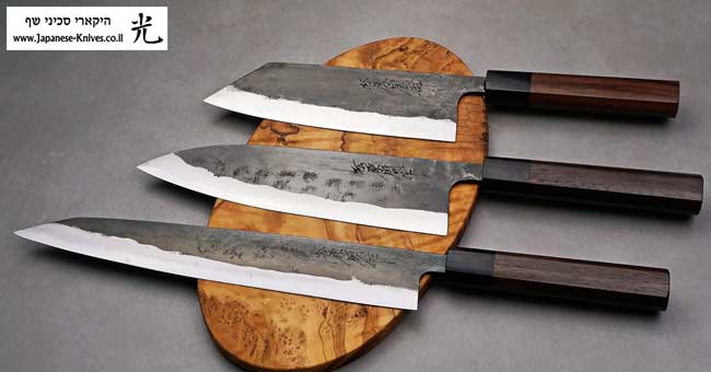 סכיני שף מבית טאנאקה קצ'וטו - סדרת Shirogami#1